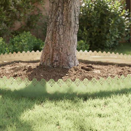 Ограничители за тревни площи 20 pcs Сребрист 103 x 0,05 x 22 см