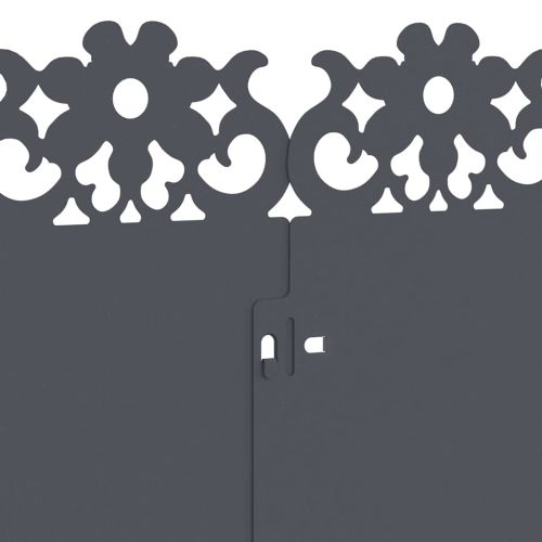 Ограничители за тревни площи 30 pcs Антрацит 103 x 0,05 x 22 см