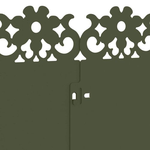 Ограничители за тревни площи 20 pcs Маслинено зелено