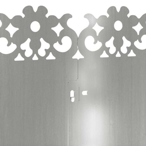 Ограничители за тревни площи 30 pcs Сребрист 103 x 0,05 x 22 см