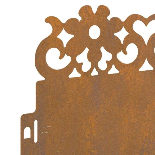 Ограничители за тревни площи 30 pcs Ръждясало