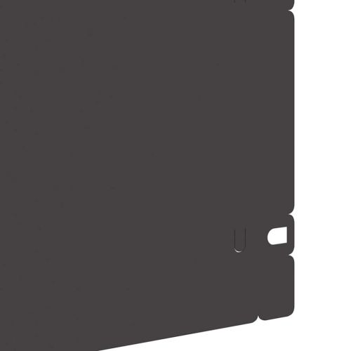 Ограничители за тревни площи 20 pcs Черно 103 x 0,05 x 22 см