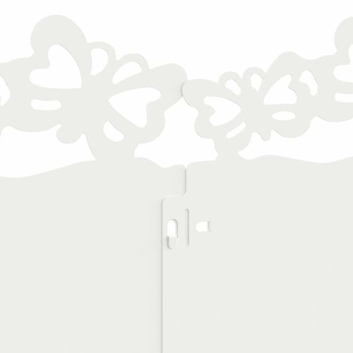 Ограничители за тревни площи 20 pcs Бяло 103 x 0,05 x 22 см