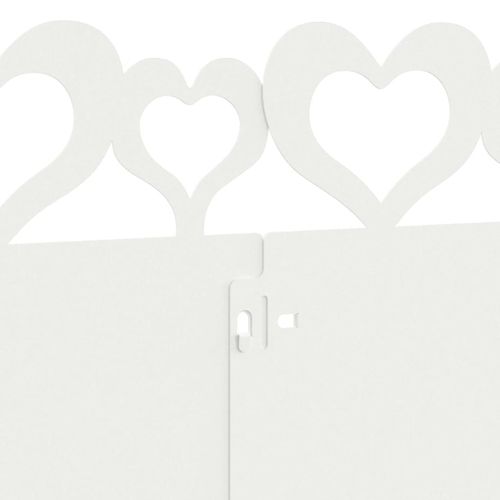 Ограничители за тревни площи 20 pcs Бяло 103 x 0,05 x 22 см