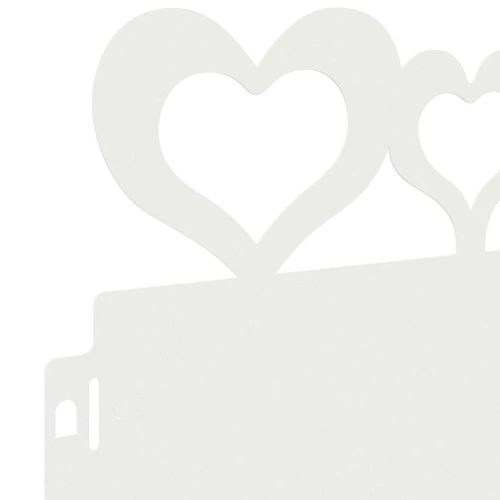 Ограничители за тревни площи 30 pcs Бяло 103 x 0,05 x 22 см