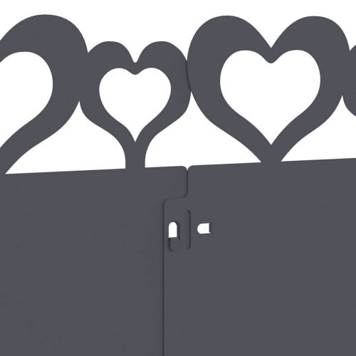 Ограничители за тревни площи 10 pcs Антрацит 103 x 0,05 x 22 см