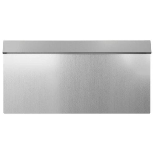 Оградка за охлюви 16 pcs Сребрист 50 x 3,5 x 25 см