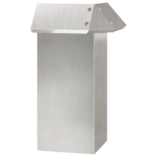 Оградка за охлюви Сребрист 13,5 x 13,5 x 25 см