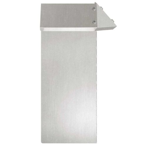 Оградка за охлюви 4 pcs Сребрист 13,5 x 13,5 x 25 см