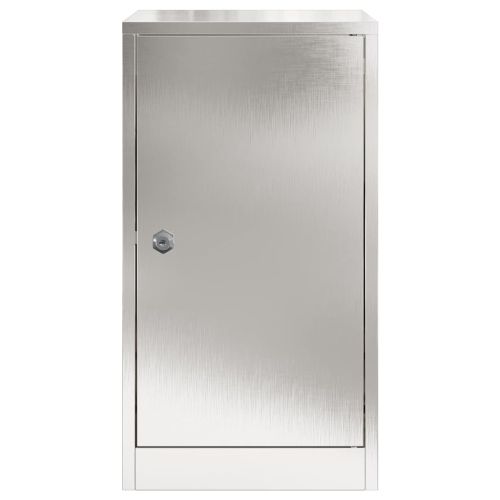 Пощенска кутия Сребрист 30 x 20 x 55 см Неръждаема стомана