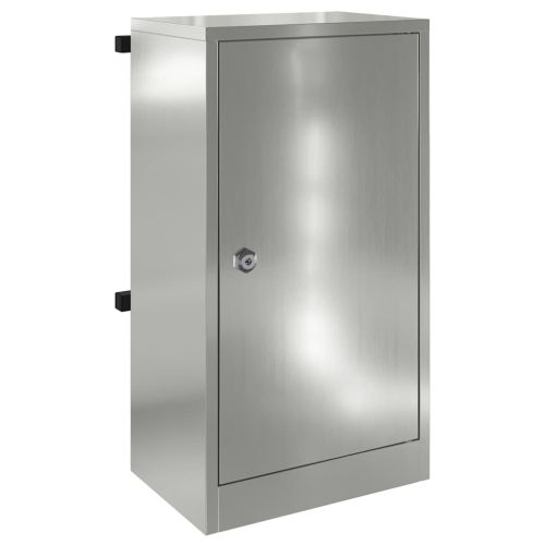 Пощенска кутия Черно 30 x 20 x 55 см Галванизирана стомана