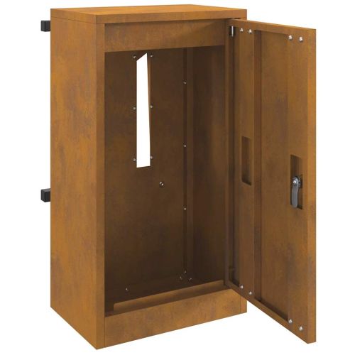 Пощенска кутия Ръждясало 30 x 20 x 55 см Патинираща стомана