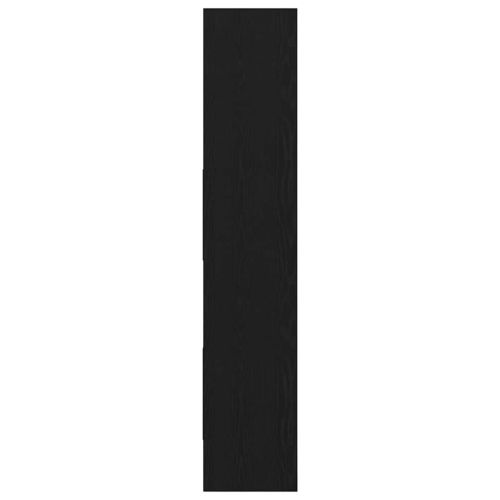 Шкаф за книги Черен дъб 40 x 35 x 180 см Инженерно дърво