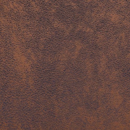 Фотьойл с кубична форма, кафяв, изкуствен велур