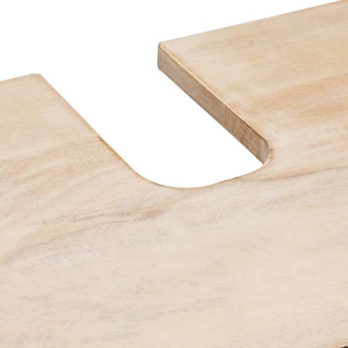 Комплекти за баня Финал на бяло измиване Солидно мангово дърво