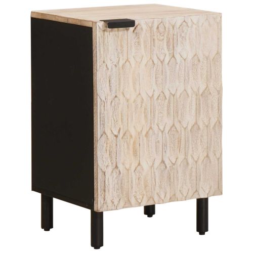 Комплекти за баня Финал на бяло измиване Солидно мангово дърво