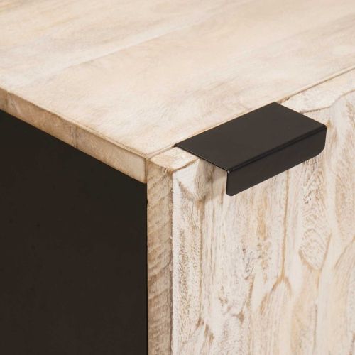 Комплекти за баня Финал на бяло измиване Солидно мангово дърво