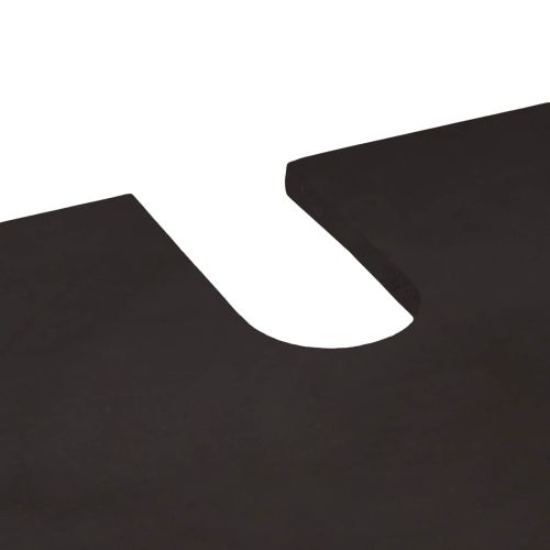 Комплект шкафове за баня с врата 2 pcs Солидно мангово дърво