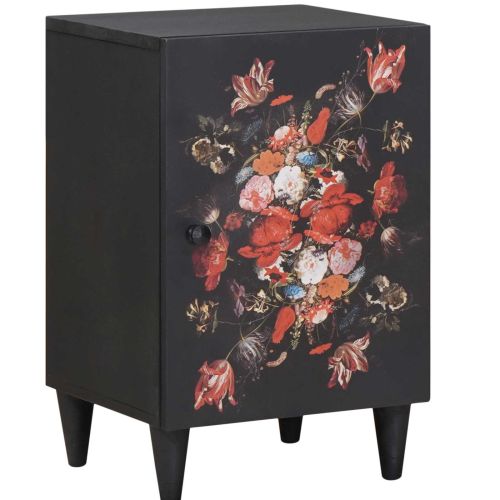 Комплект шкафове за баня с чекмедже 4 pcs Солидно мангово дърво