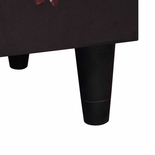 Комплект шкафове за баня с чекмедже 4 pcs Солидно мангово дърво