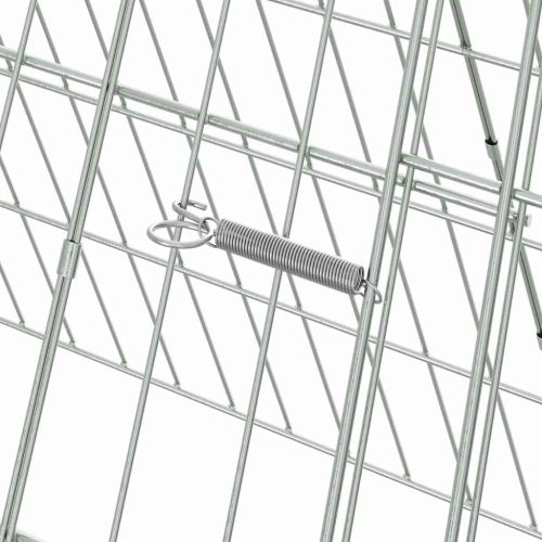 Клетка за пилета Сребрист 650 x 55 x 55 см