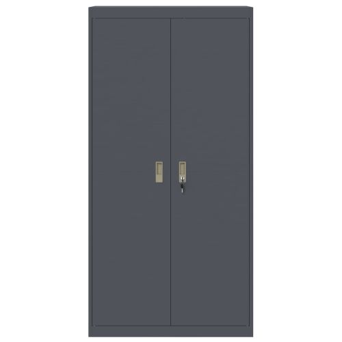 Шкаф за съхранение 2 pcs Антрацит 90 x 40 x 180 cm