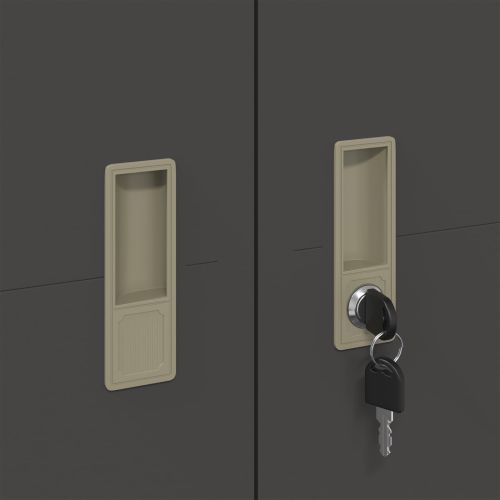 Шкаф за съхранение със съхранение 2 pcs Черно 90 x 40 x 200 см