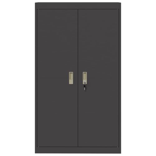 Шкаф за съхранение със съхранение 2 pcs Черно 80 x 40 x 140 см