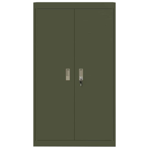 Шкаф за съхранение 2 pcs Маслинено зелено 80 x 40 x 140 см