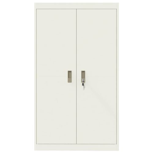 Шкаф за съхранение със съхранение 2 pcs Бяло 80 x 40 x 140 см