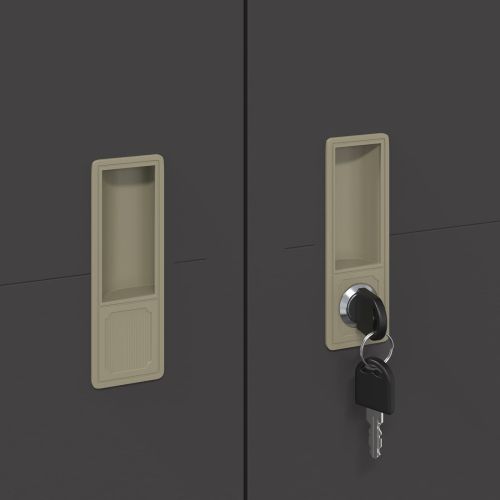 Шкаф за съхранение със съхранение 2 pcs Черно 60 x 40 x 180 см