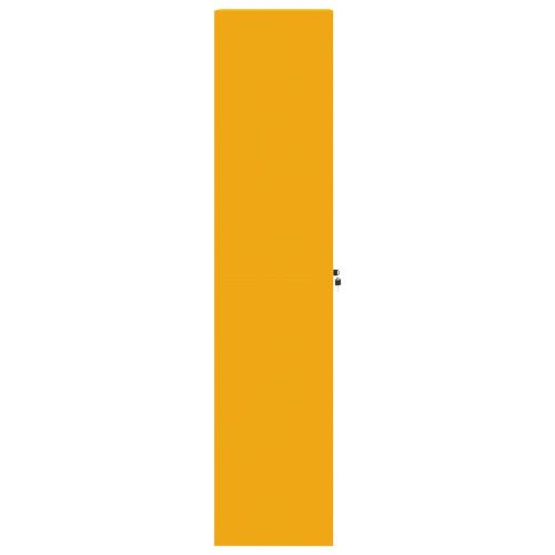 Шкаф за съхранение 2 pcs Горчично жълто 60 x 40 x 180 см