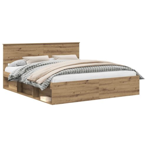 Рамка за легло Дъб Артизан 180 x 200 cm Инженерно дърво