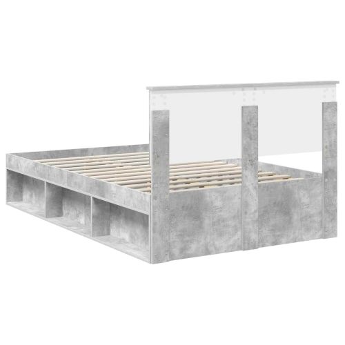 Рамка за легло с таблото Бетон 120 x 200 cm Инженерно дърво