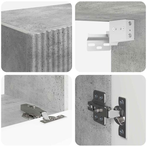 Циментено сиво 60 x 31 x 29,5 см