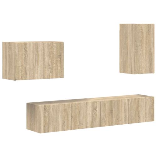 4 pcs Сонома дъб