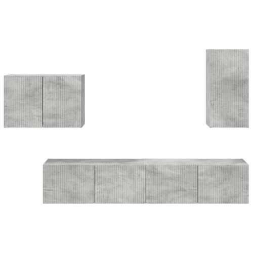 4 pcs Циментено сиво