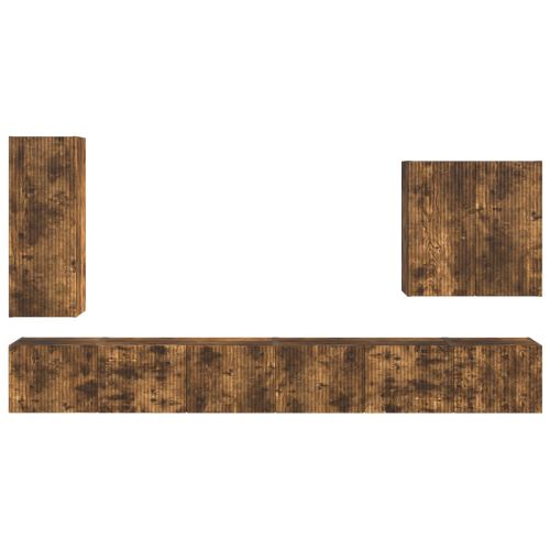 Монтиране на стена 6 pcs Димян дъб