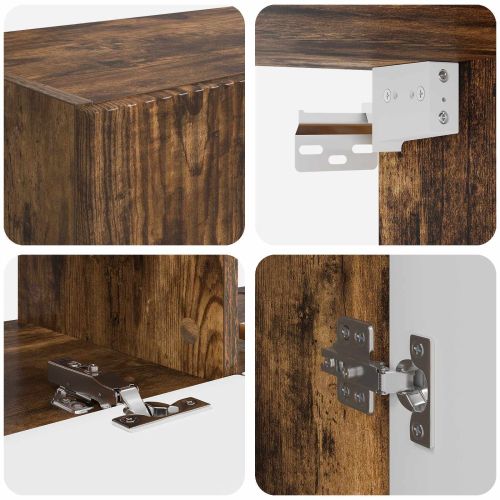 Монтиране на стена 6 pcs Димян дъб