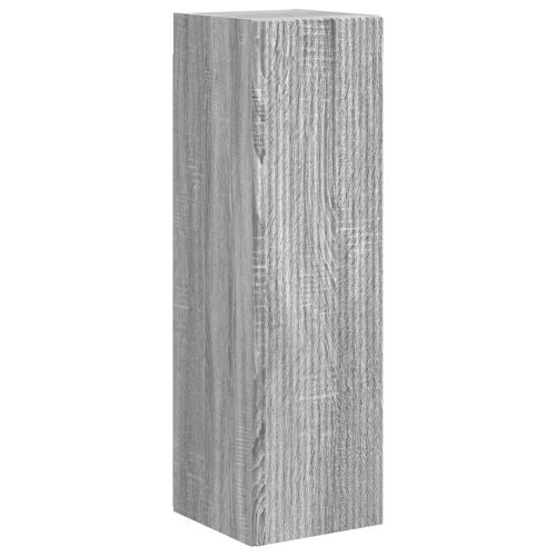 Комплект ТВ шкаф 3 pcs Сив Сонома Инженерно дърво