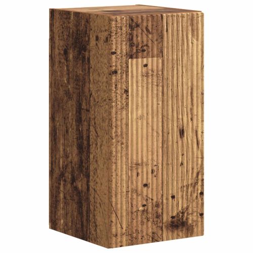 Комплект ТВ шкаф 3 pcs Старо дърво Инженерно дърво