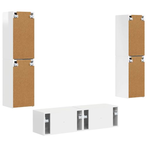 3 pcs Лъскаво бяло