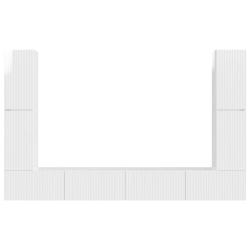 4 pcs Лъскаво бяло