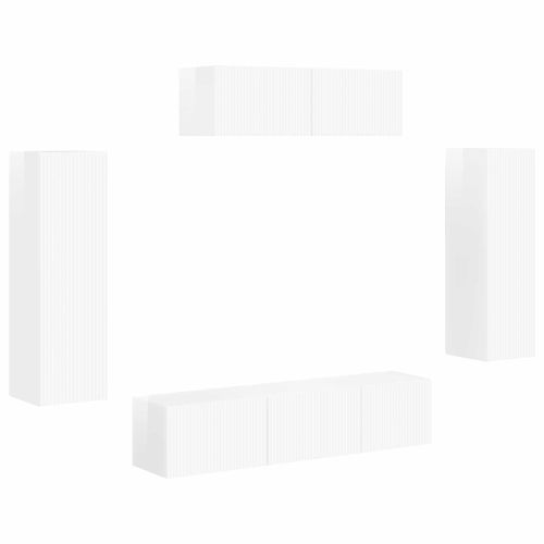 3 pcs Лъскаво бяло