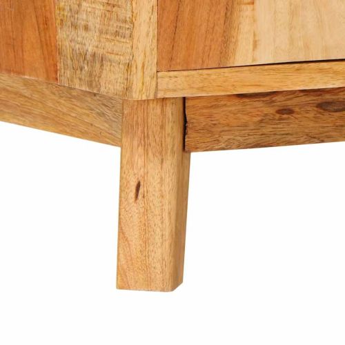 Шкафове за съхранение с рафт с врата Кафяво 55 х 35 х 75 см