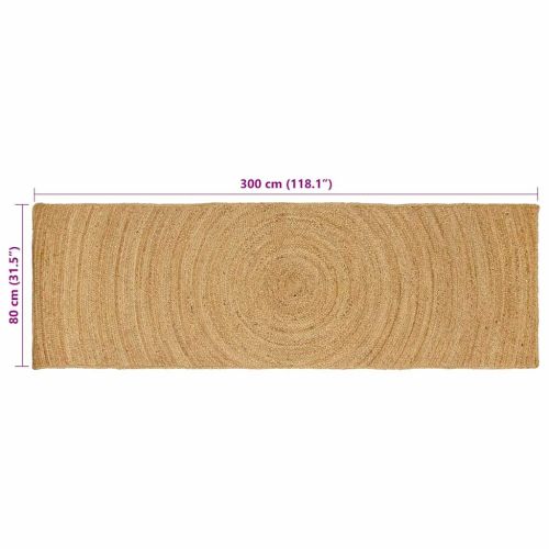 Килими за помещение Кафяво 80 x 300 cm юта