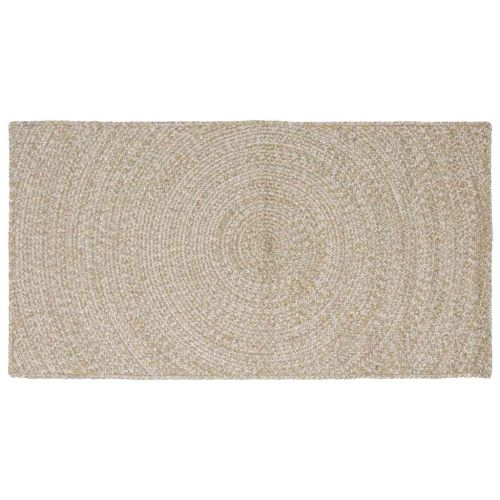 Килим Естествено и бяло 80 x 150 cm юта