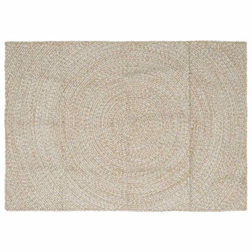 Килим Естествено и бяло 120 x 170 cm юта