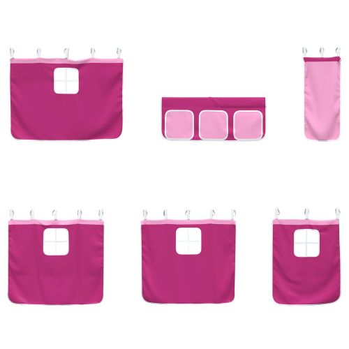 Бяло и розово 80 x 201 см