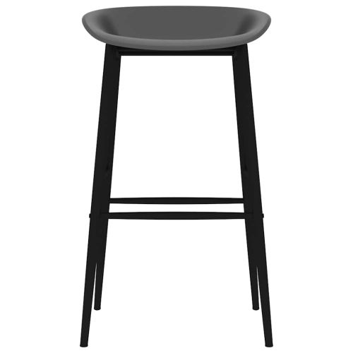 Бар столове, 2 бр, сиви